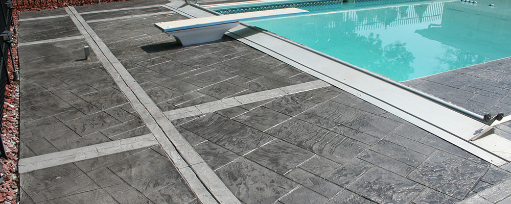 Thin Stamp Pool Deck